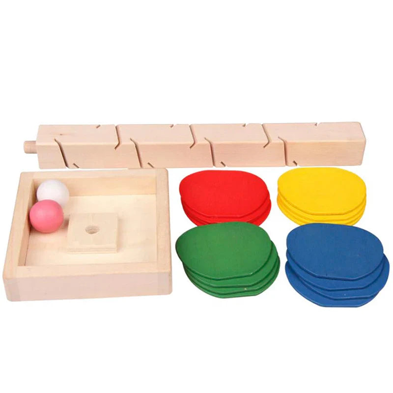 Wooden Music Tree Toy for Kids, Marble Ball Run Track Game for Toddlers, Marble Tree Educational Montessori Toy Boy Girl Gifts