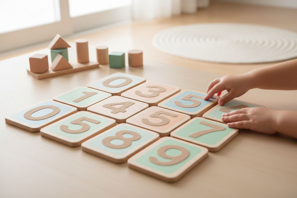 montessori sandpaper numbers